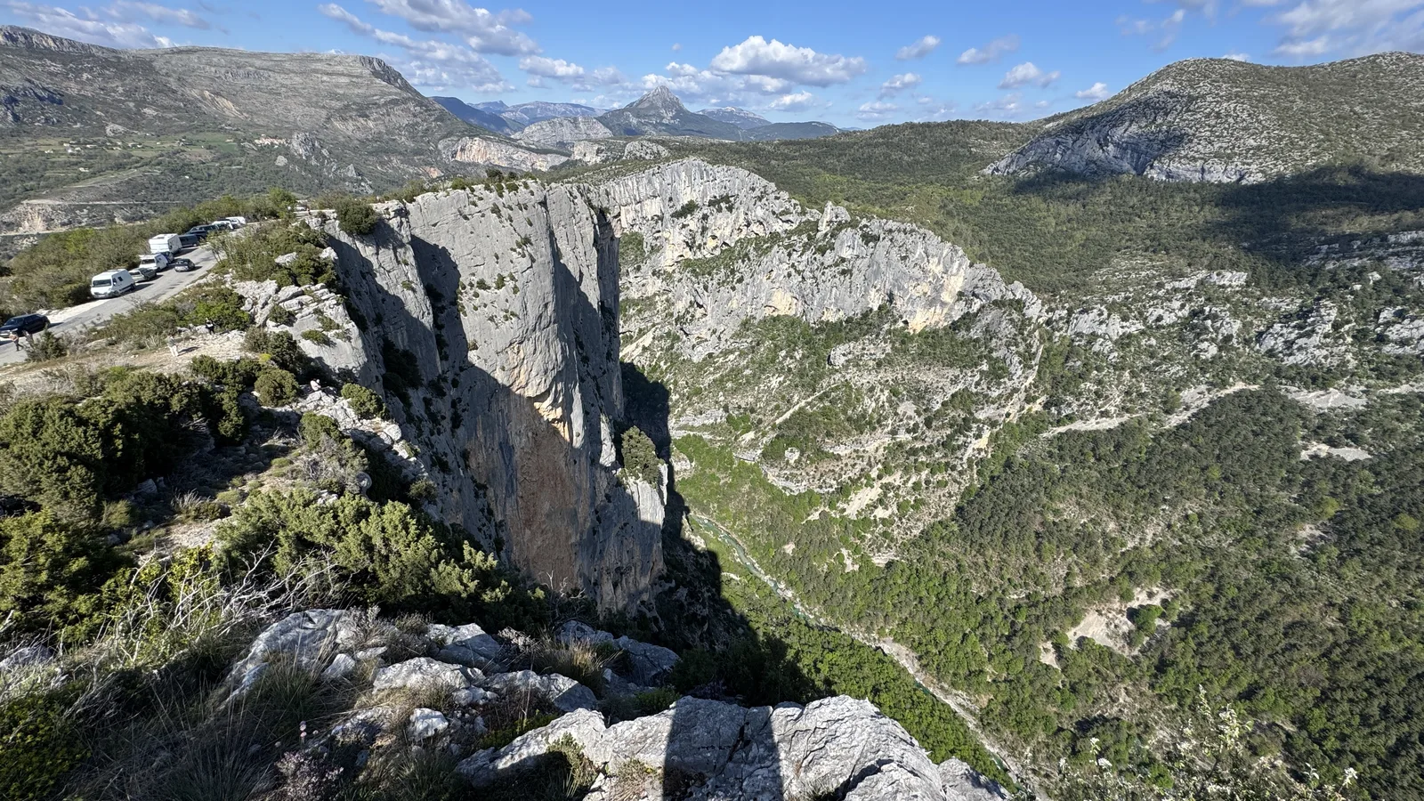 Pilier calcaire emblématique du Verdon